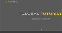 Desktop Screenshot of chrisriddell.com